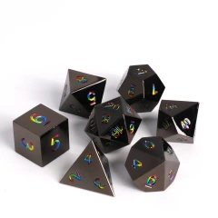 7pc RPG Set - Dark Rainbow